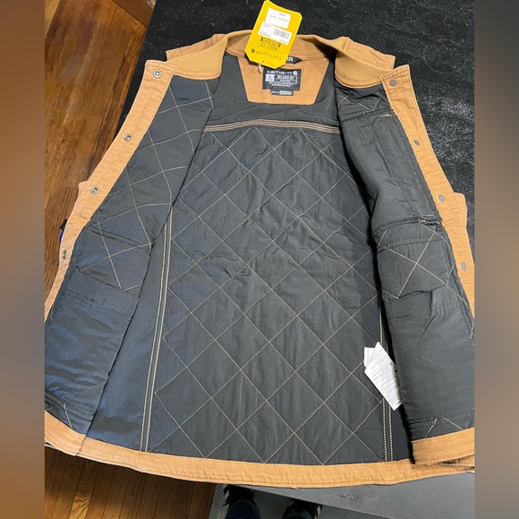 NWT Carhartt Tan Rugged Flex Women’s Vest Size L - Picture 4 of 5